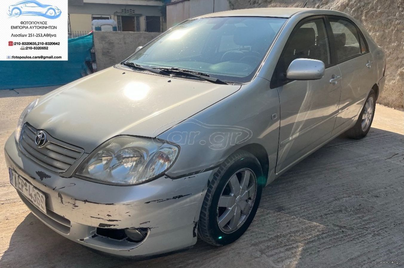 TOYOTA COROLLA 2005